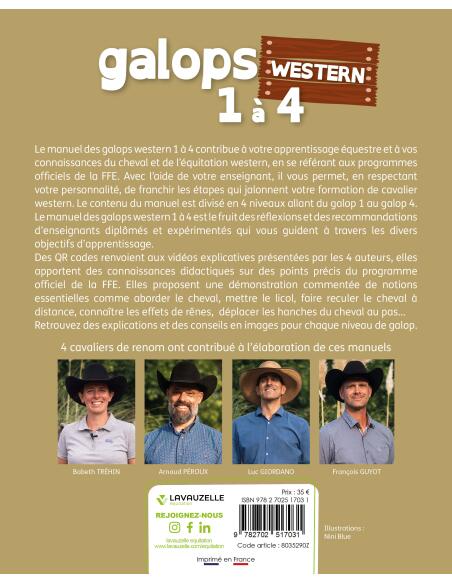 galops western 1 à 4 2/2