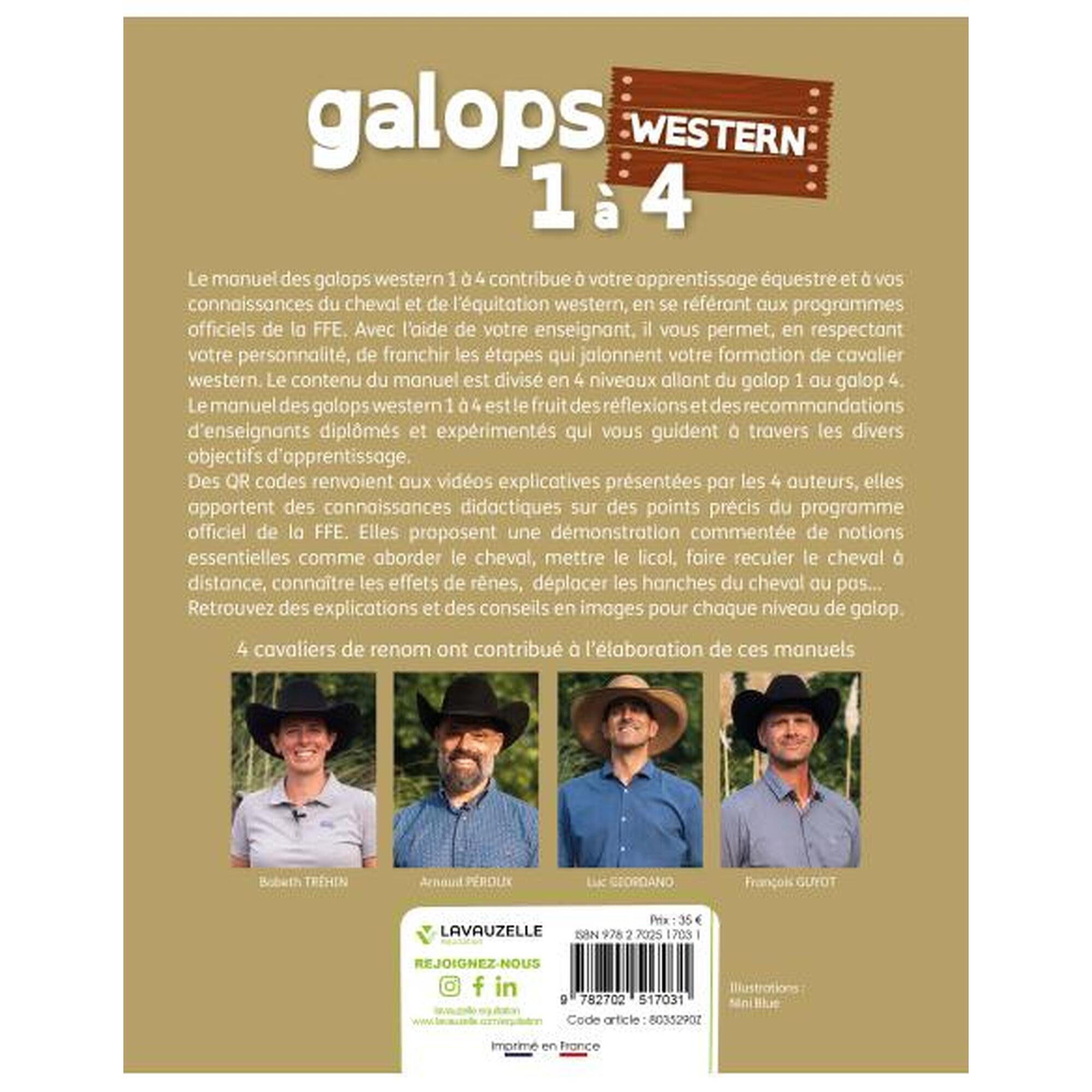 galops western 1 à 4