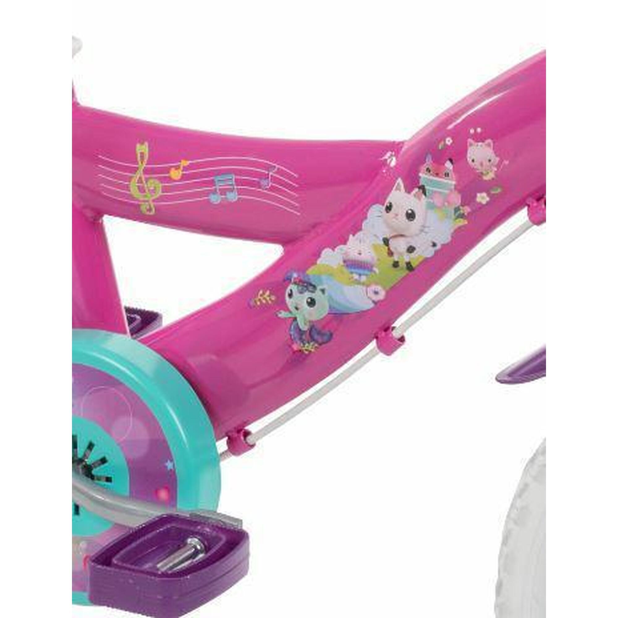 Kinderfiets Gabby's Dollhouse Roze