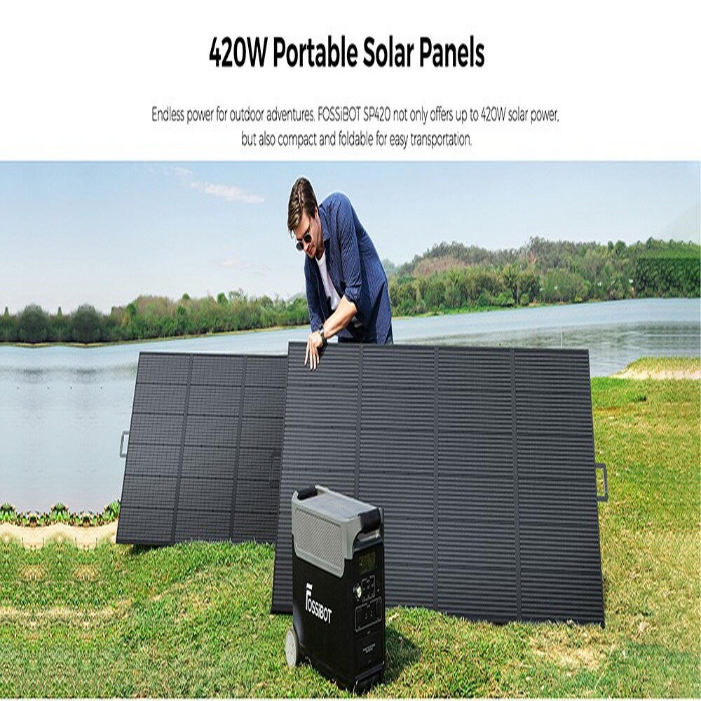 Panneau solaire fordable FOSSiBOT SP420 420W 5/5