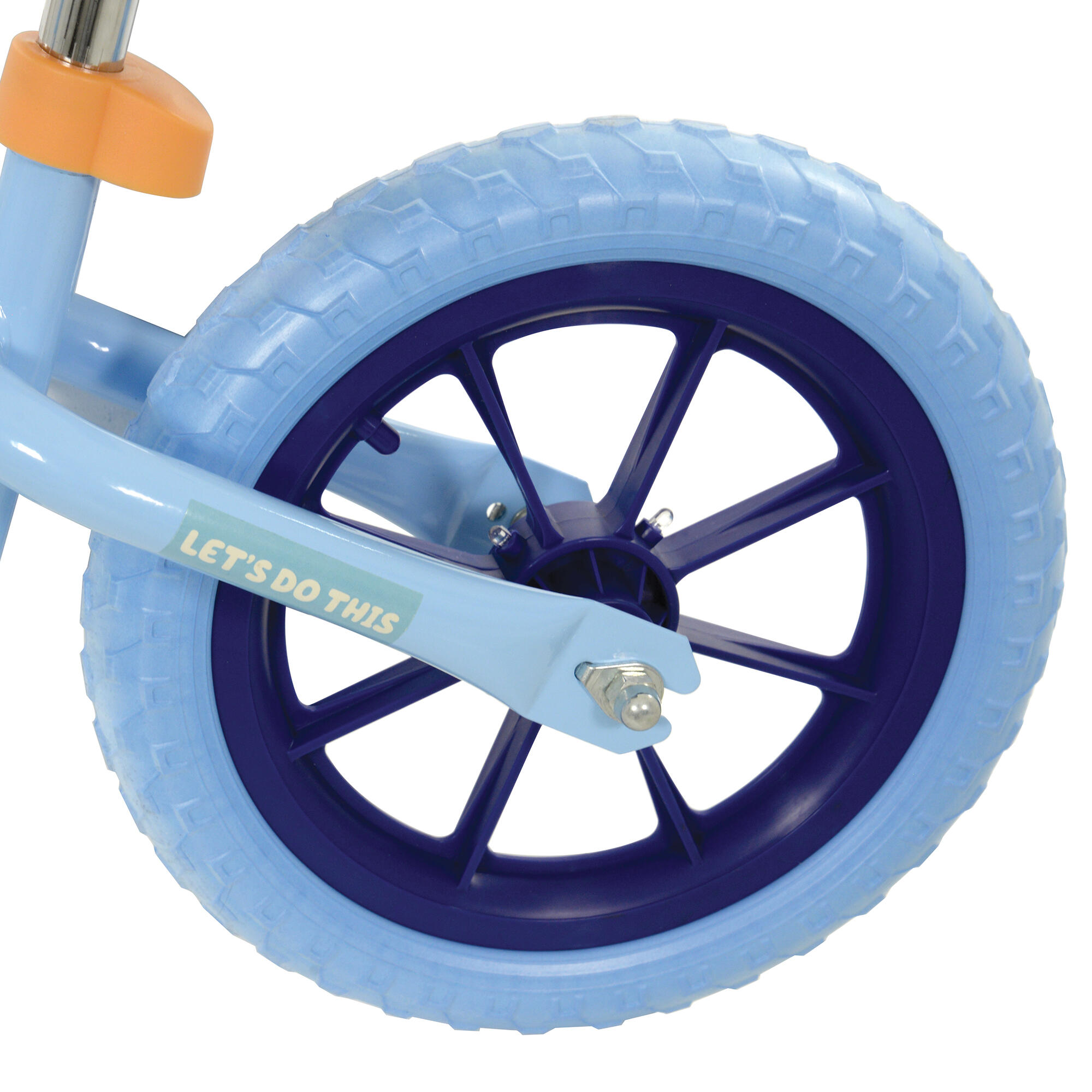 MoVe Bluey 12" Balance Bike with Light Up Wheels 7/7