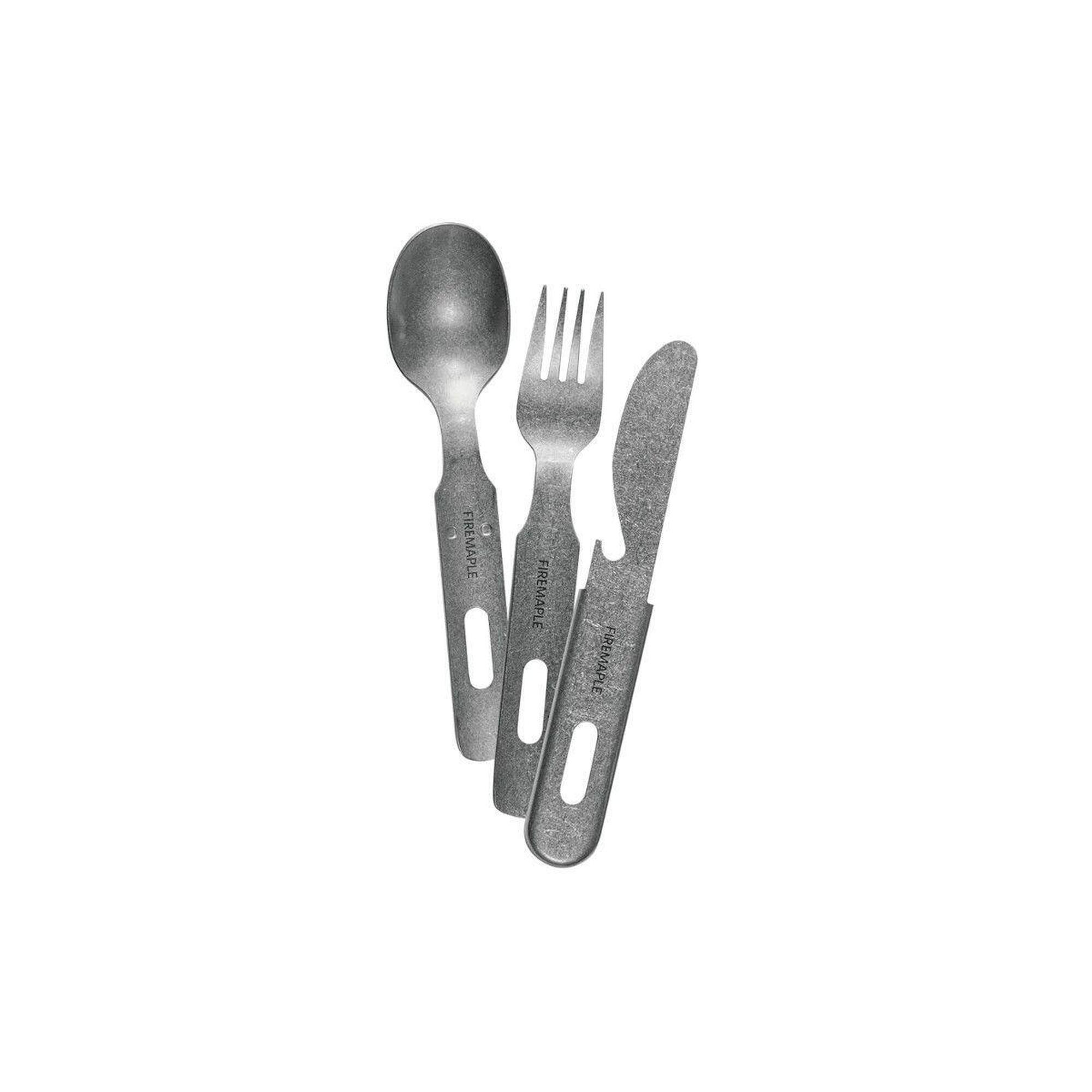 Set de tacâmuri campin Antarcti Utensils Set