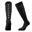 Chaussettes Crossfit adulte protège-tibias silicone éponge Kinesiotaping noir