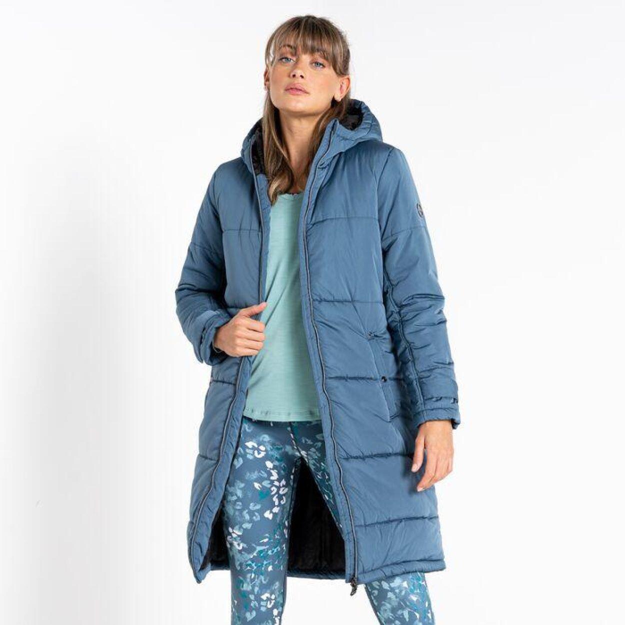 Dare 2b - Dare 2b Dare2b Manteaux Reputable Long Ii Femmes Orion Grey - Veste - Bleu - Decathlon
