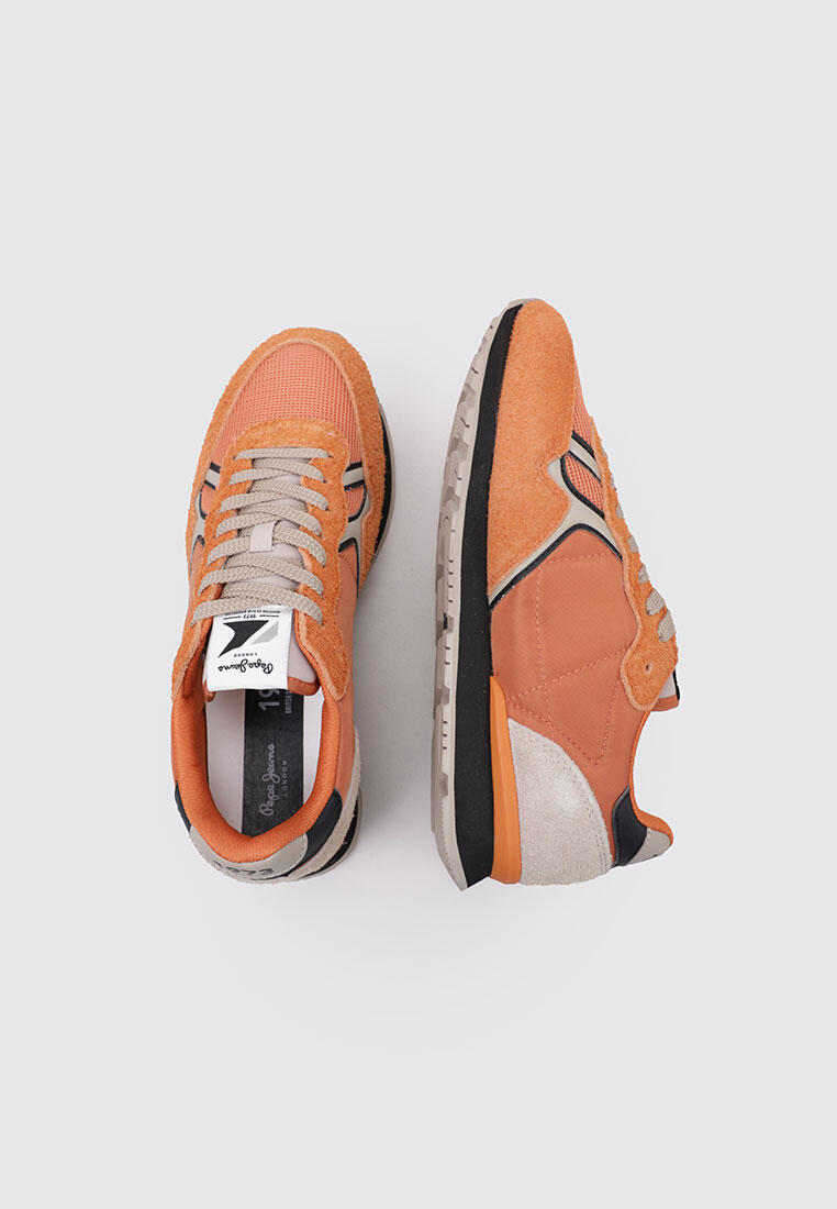 Chaussure de randonnée Baskets Homme Pepe Jeans BRIT FUN M Orang 5/5