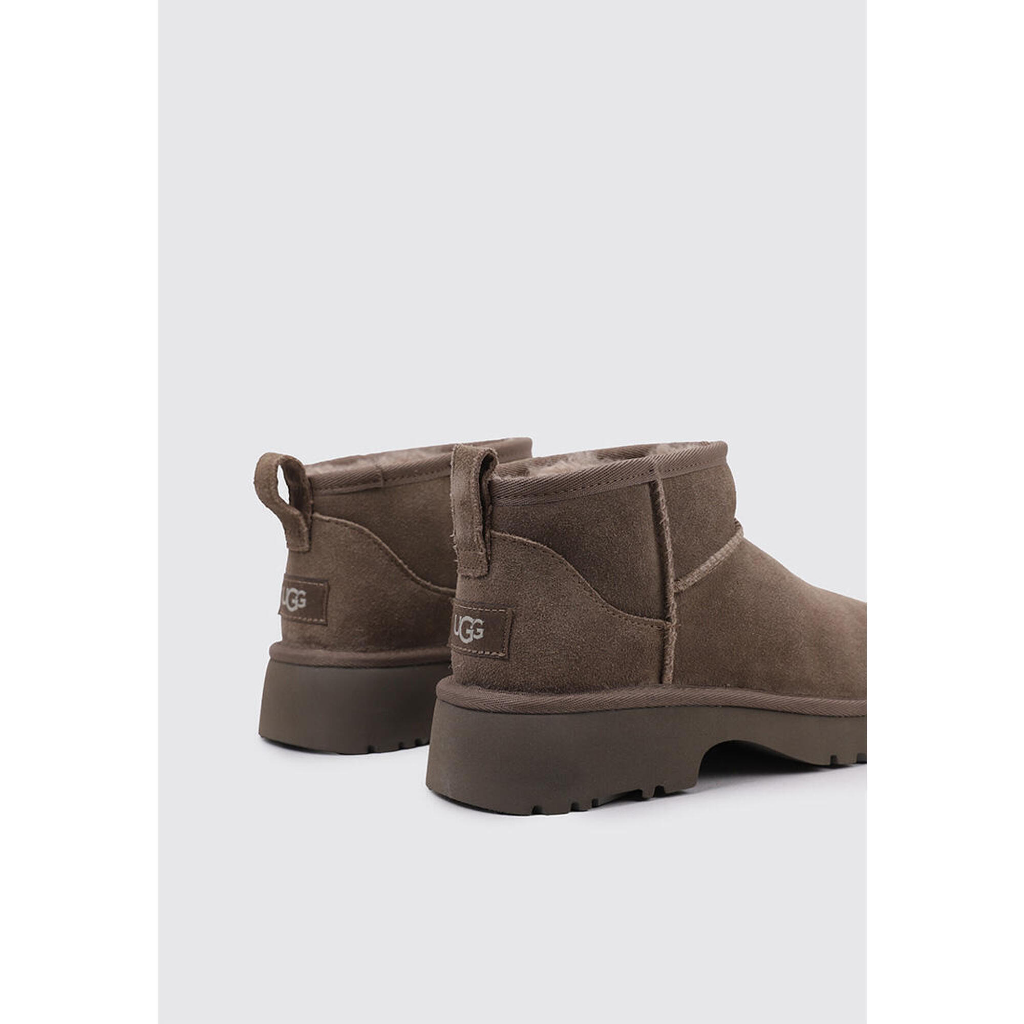 Botas Esquimales Botas Esquimales Niños UGG Classic Ultra Mini New Heights Gris