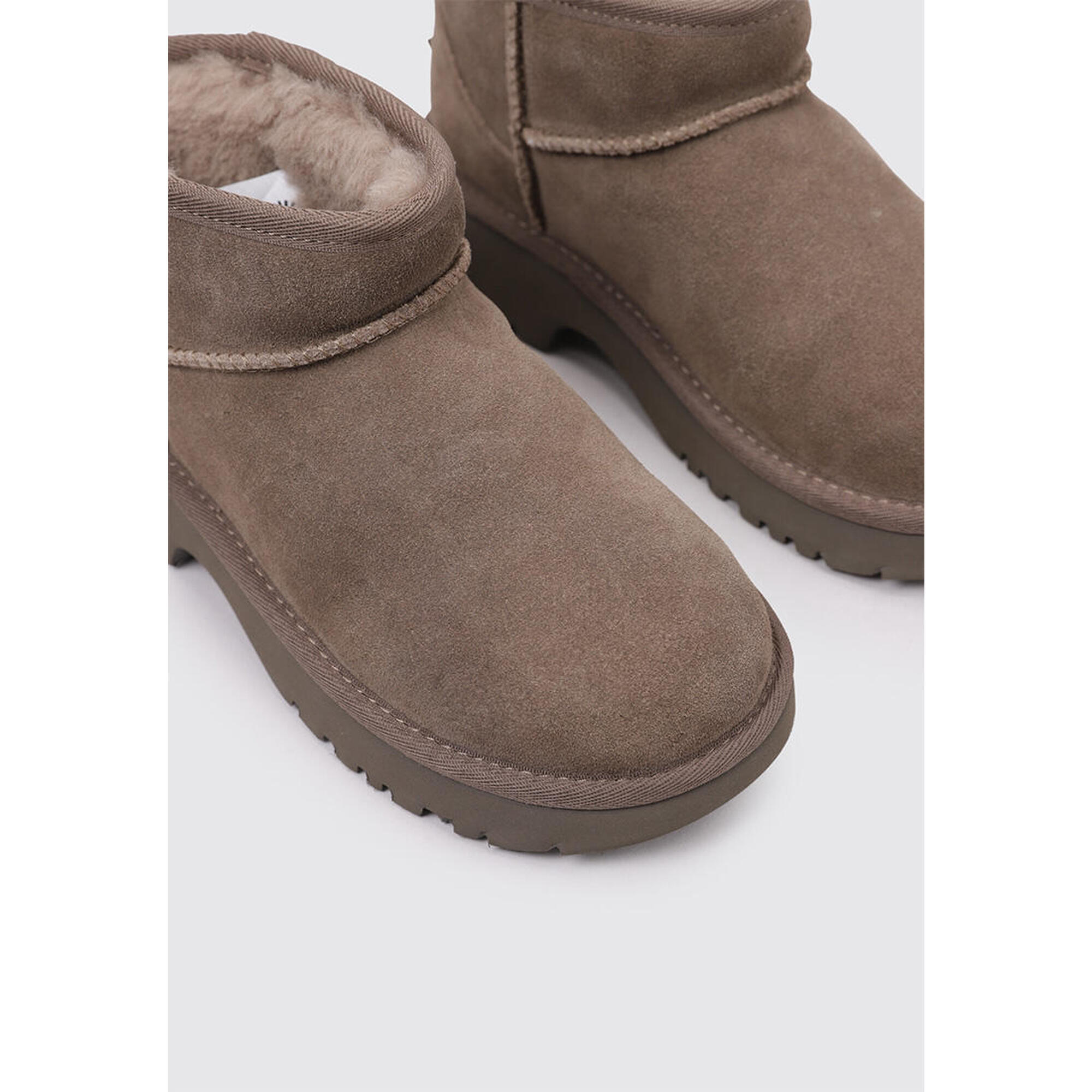 Botas Esquimales Botas Esquimales Niños UGG Classic Ultra Mini New Heights Gris