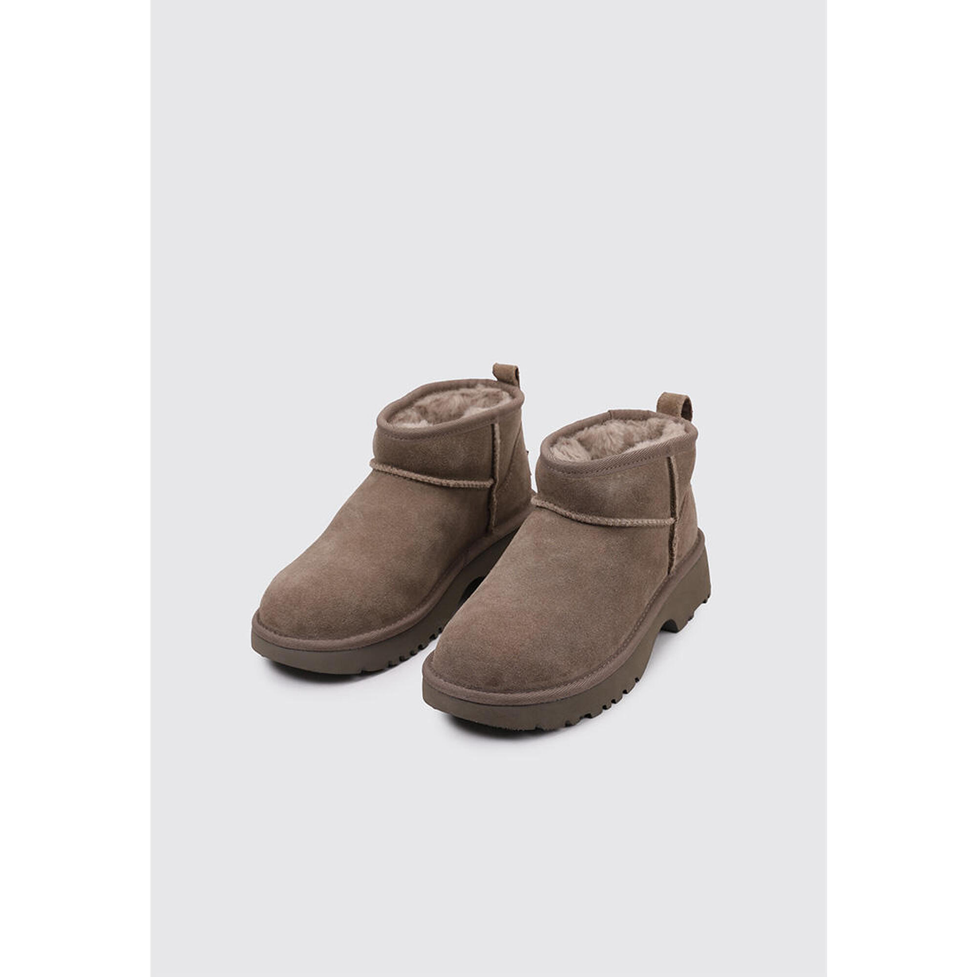 Botas Esquimales Botas Esquimales Niños UGG Classic Ultra Mini New Heights Gris