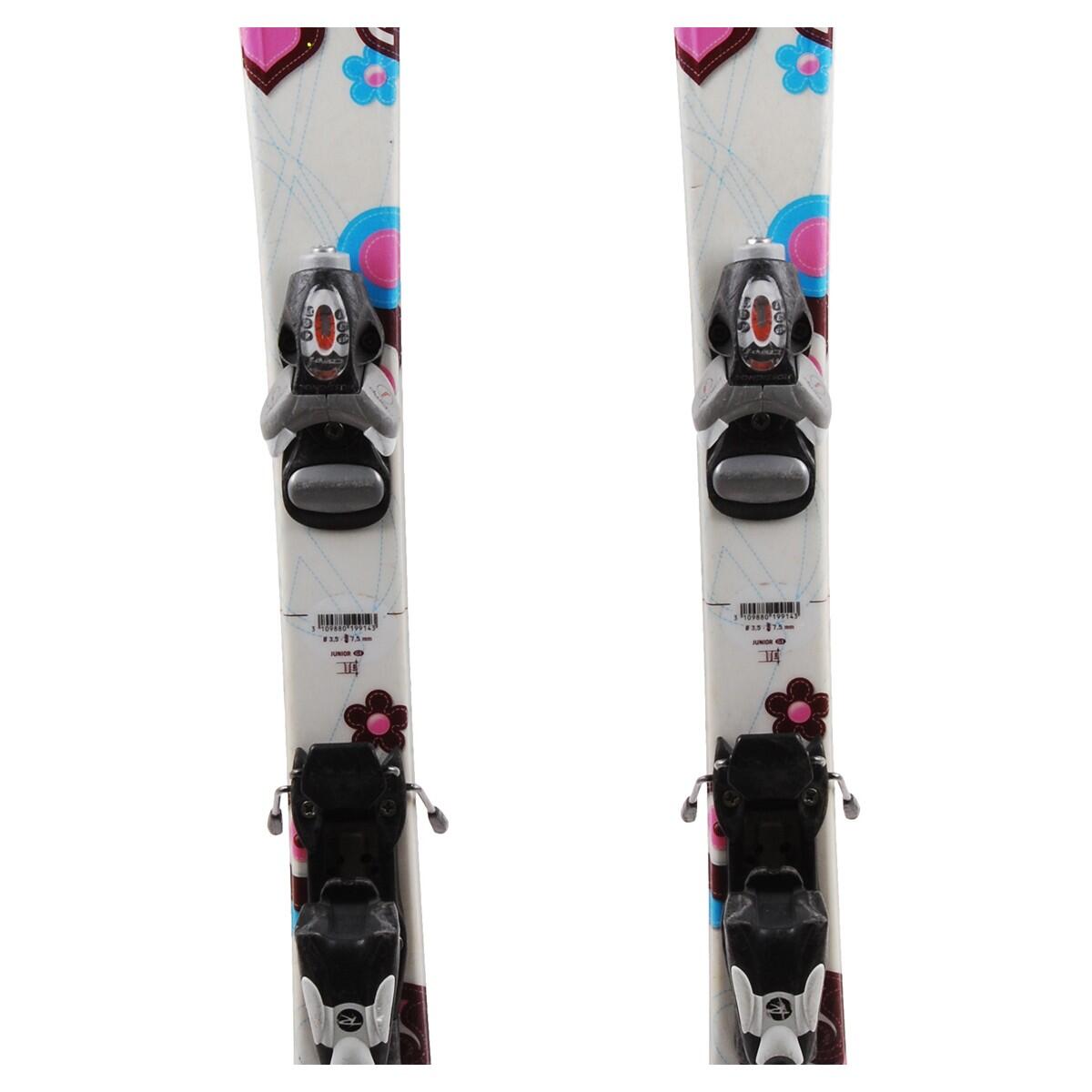 RECONDITIONNE - Ski Junior Rossignol Lolita + Fixations 3/4