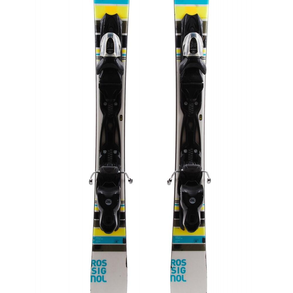 RECONDITIONNE - Mini Ski Rossignol Scratch Free Zb + Fixations 3/4