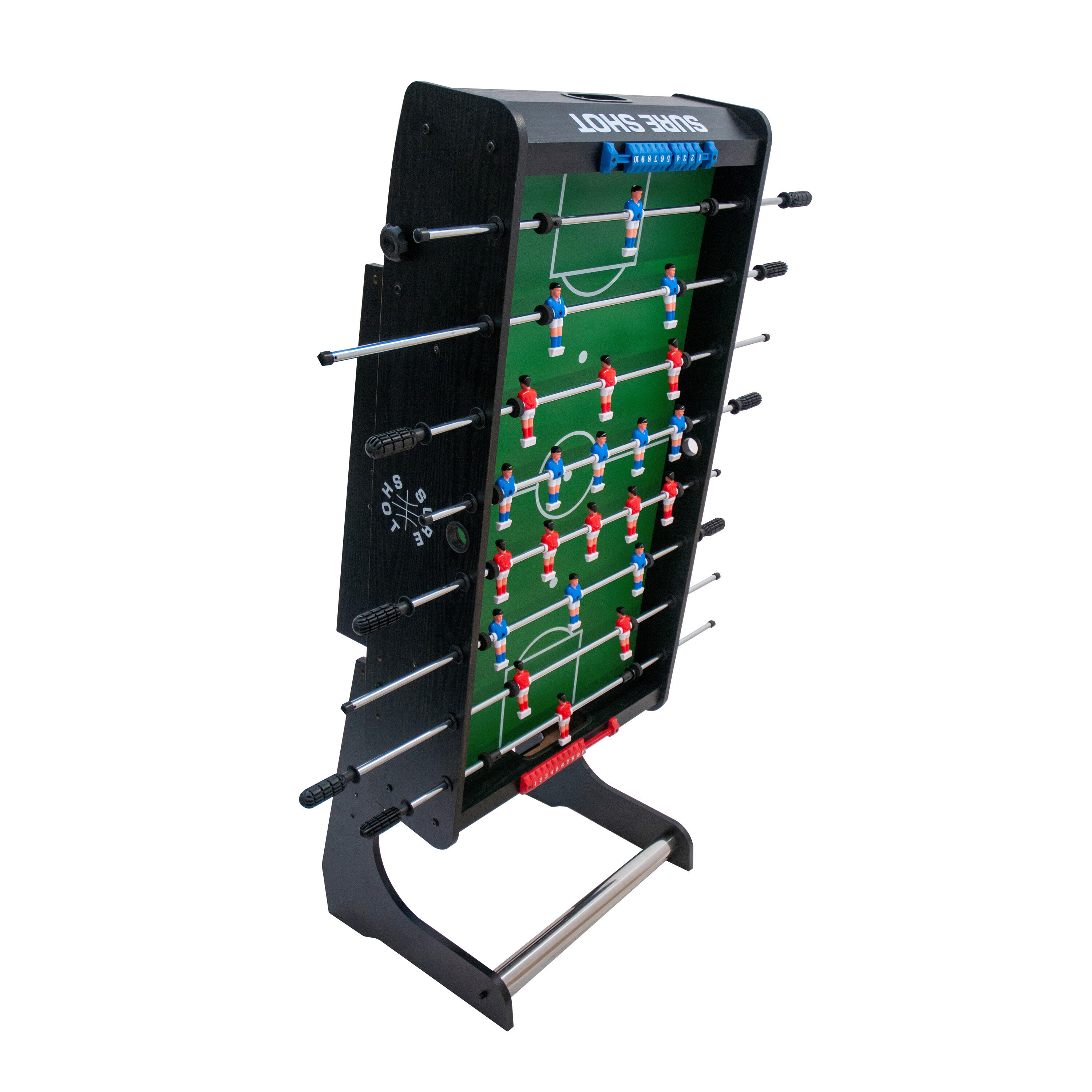 SURE SHOT 4 FOOT FOLDING FOOTBALL TABLE 3/4