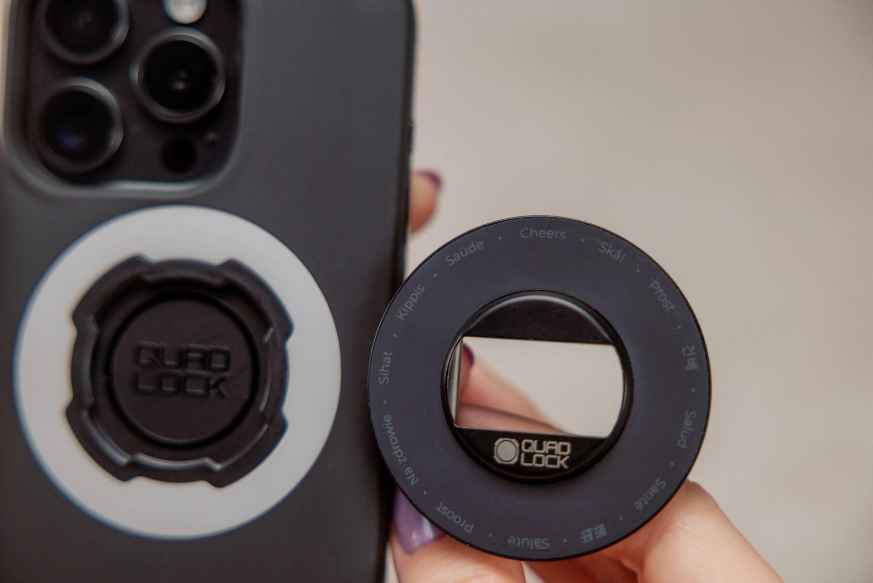 QUAD LOCK Mag Phone Ring – anilla, soporte y abridor de botellas 3/6