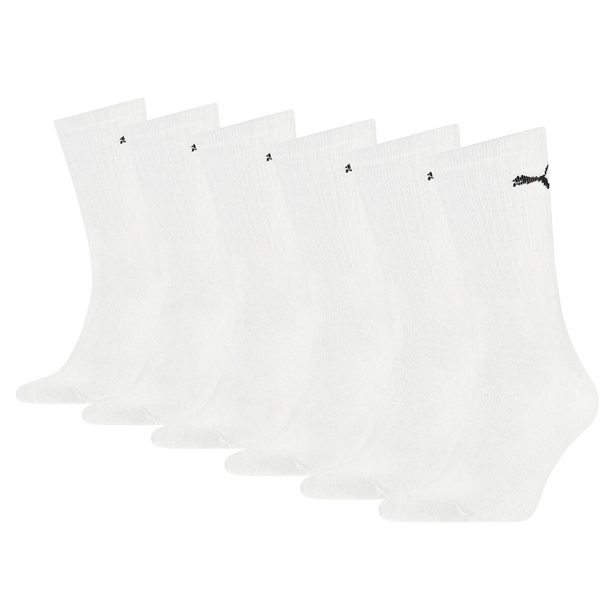 PUMA 6 Paar Puma Socken Cush Crew Sportsocken Tennis Socken Gr. 35 - 46 Unisex