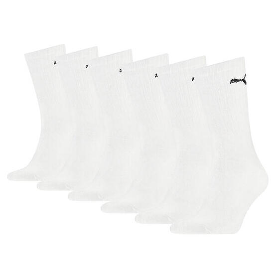 6 Paar Puma Socken Cush Crew Sportsocken Tennis Socken Gr. 35 - 46 Unisex