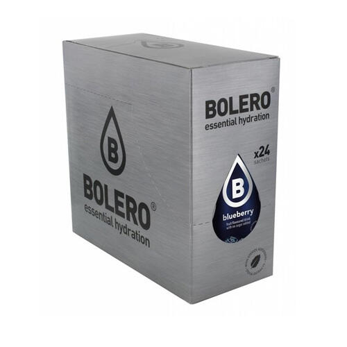 2 boxes BOLERO Blueberry 24 x 9g
