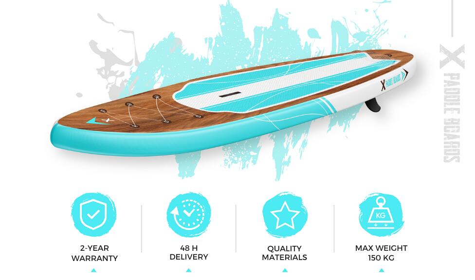 SUP gonfiabile Riviera 11' Pack,completo 5/6