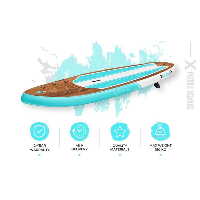 Paddle Gonflable RIVIERA option kayak en pack complet