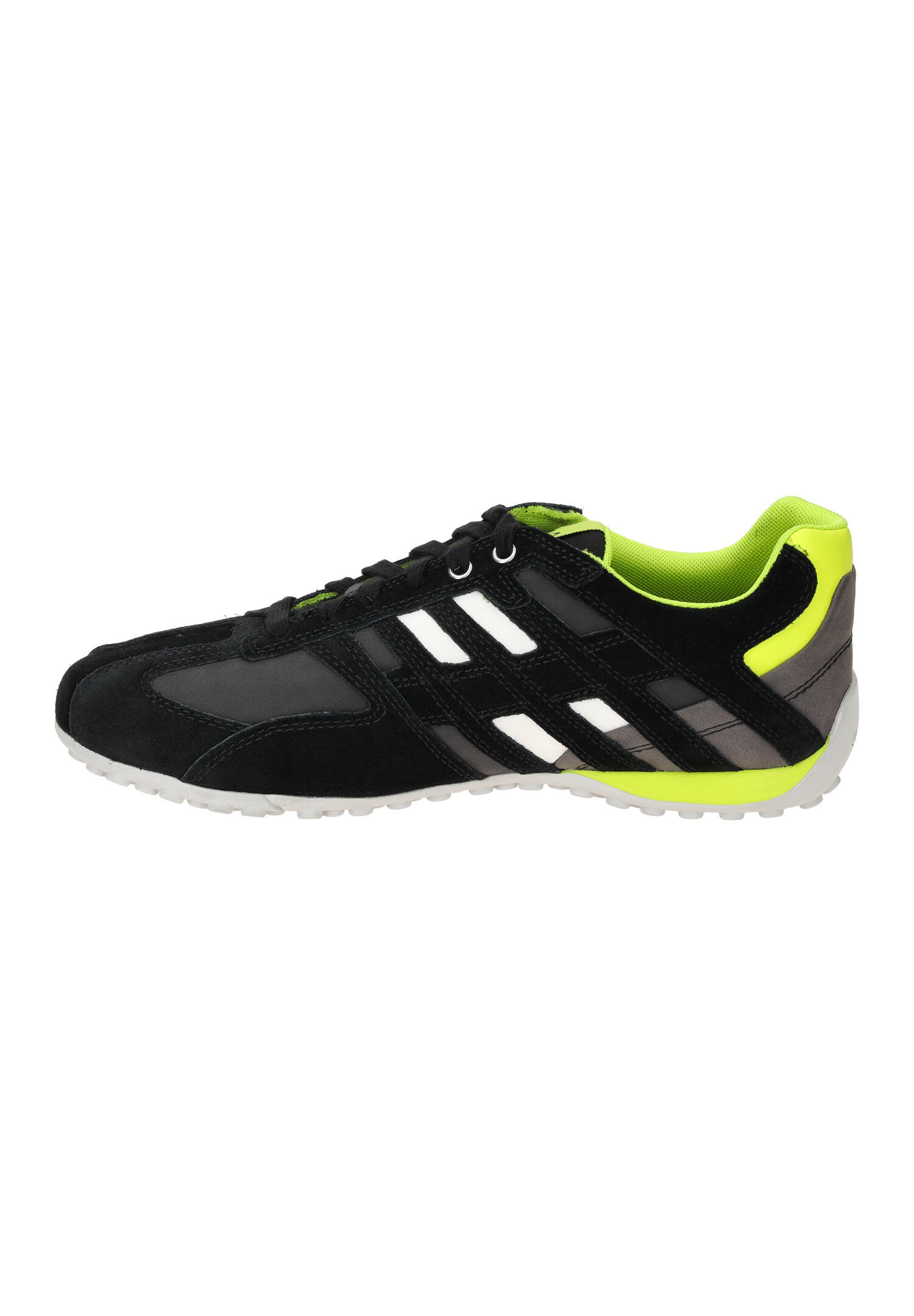 Geox UOMO SNAKE A -  Herren Leder Sneaker U4507 A 022EK schwarz 7/7