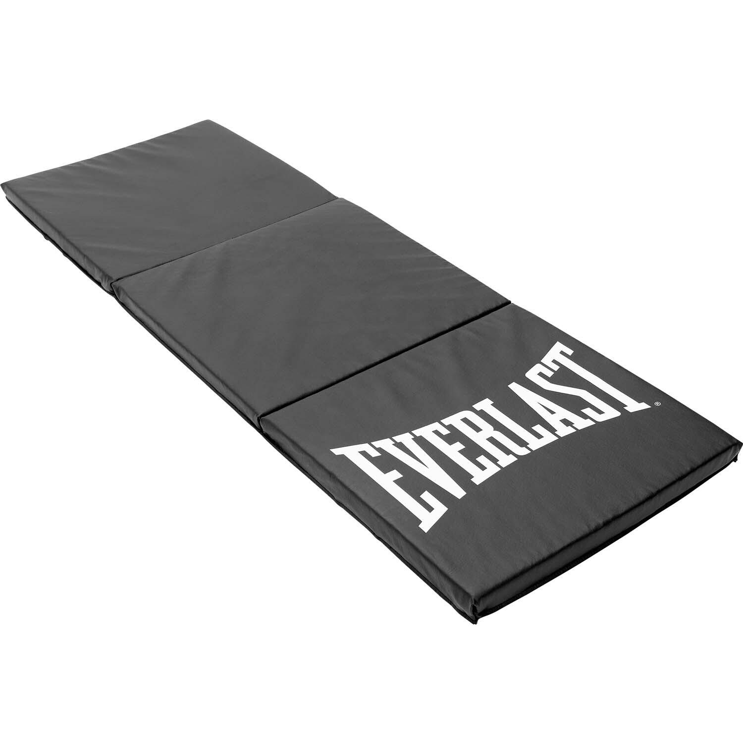Everlast Foldable Thick Non Slip Gym Mat Workout Yoga Exercise