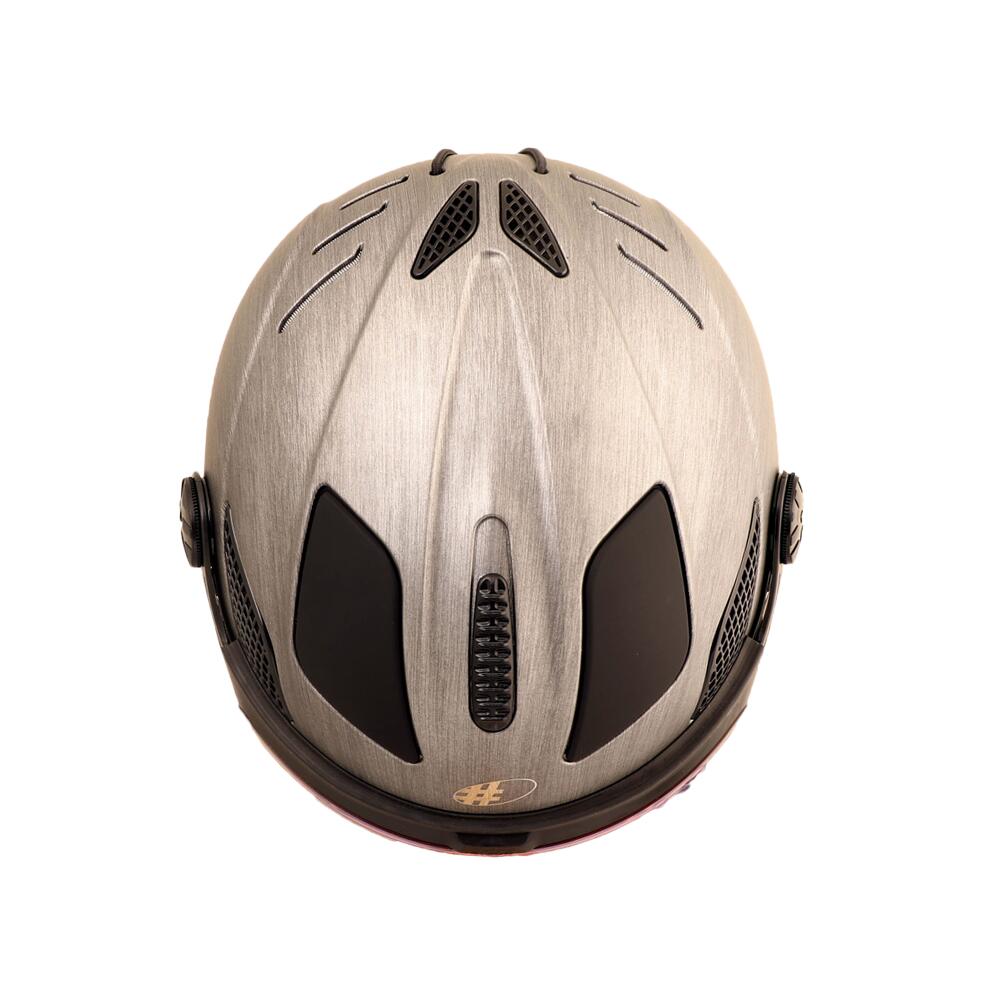 CASQUE VISIERE LOUNA II VENTURY METAL ANTHRACITE 4/5