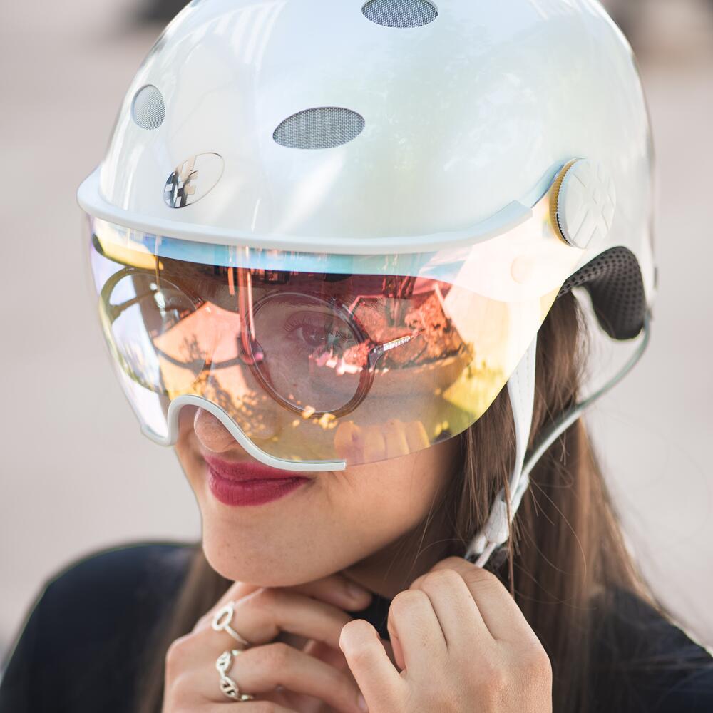 Capacete com viseira Diezz City 4/6