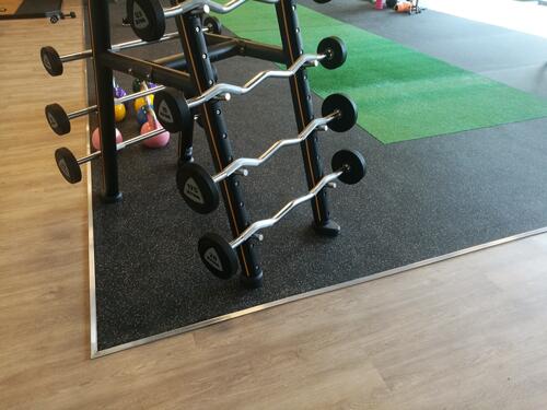 Pavimento sportivo - Larghezza 1,25 m - Spessore 6 mm - Per metro lineare 7/7