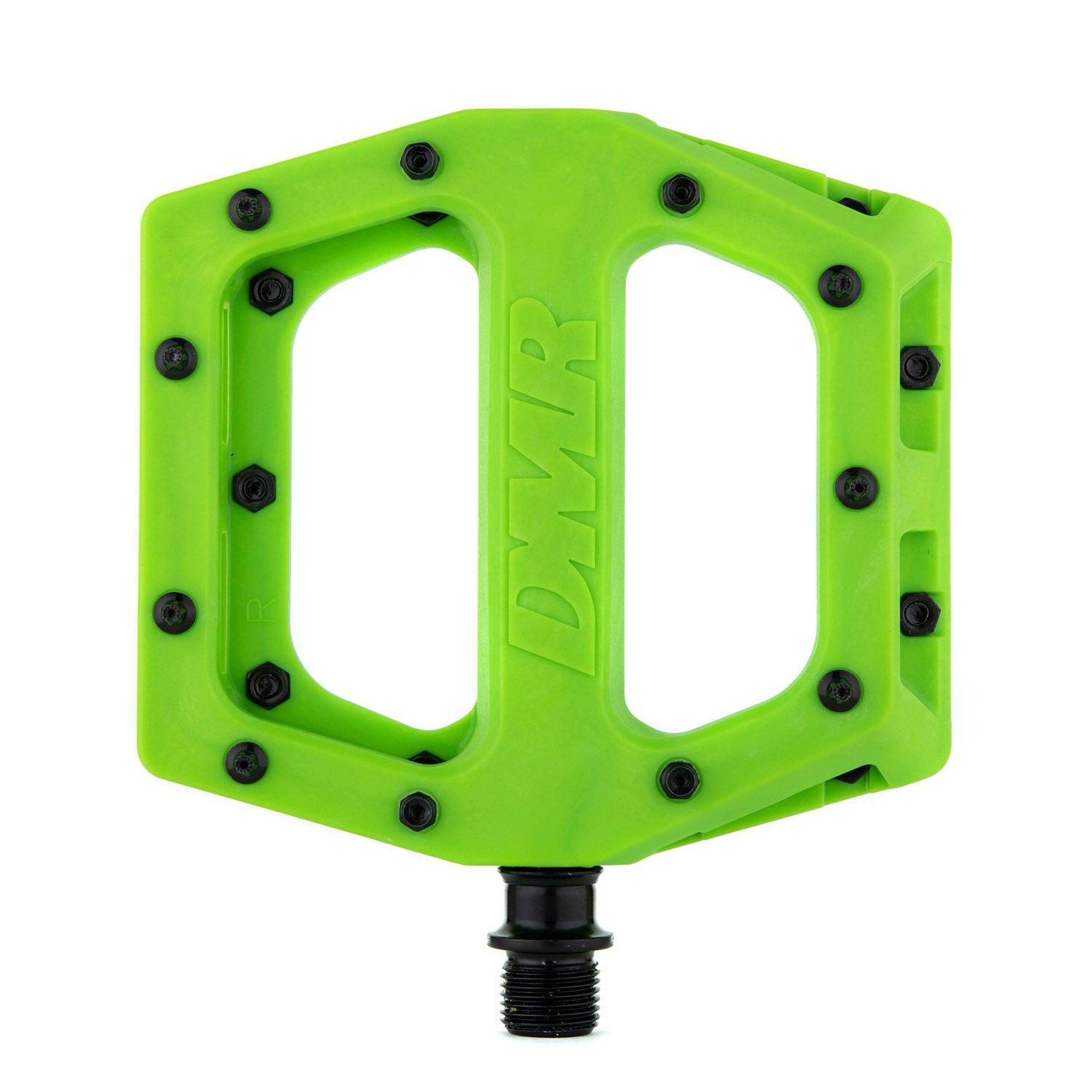 DMR DMR V11 Flat Mountain Bike Pedals Nylon -  Green