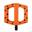 Pédale de VTT à plateforme V11, orange