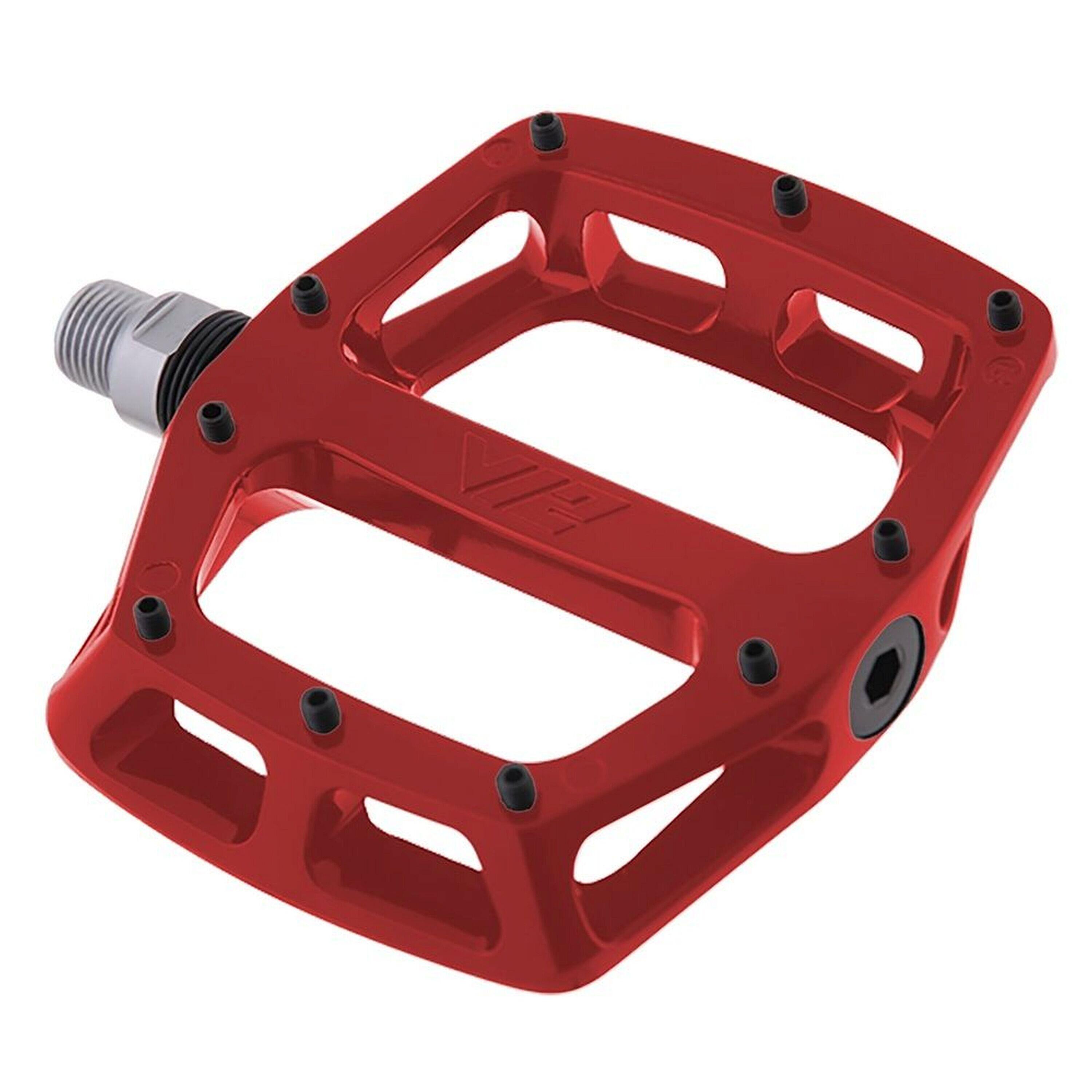 DMR Pedale piattaforma MTB V12, rosso