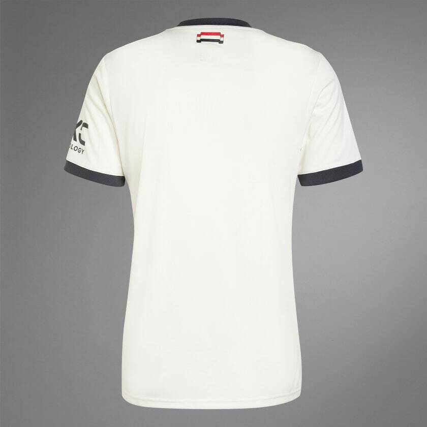 Adidas MUFC 3 JSY Men Football Jerseys White -  4