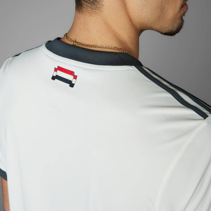 Adidas MUFC 3 JSY Men Football Jerseys White -  5