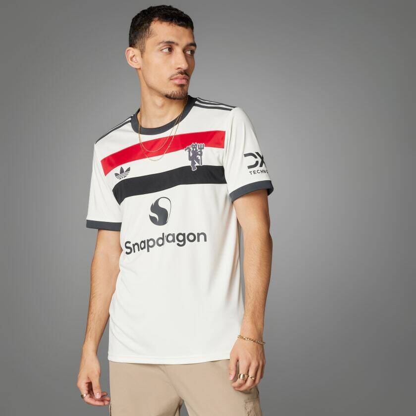 Adidas MUFC 3 JSY Men Football Jerseys White -  1