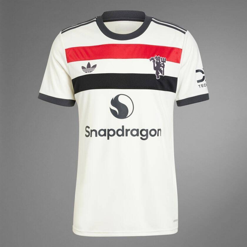 Adidas MUFC 3 JSY Men Football Jerseys White -  3