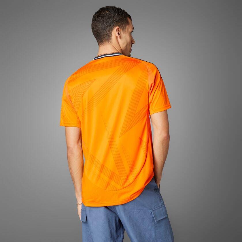 Adidas REAL A JSY Men Football Jerseys Orange -  4