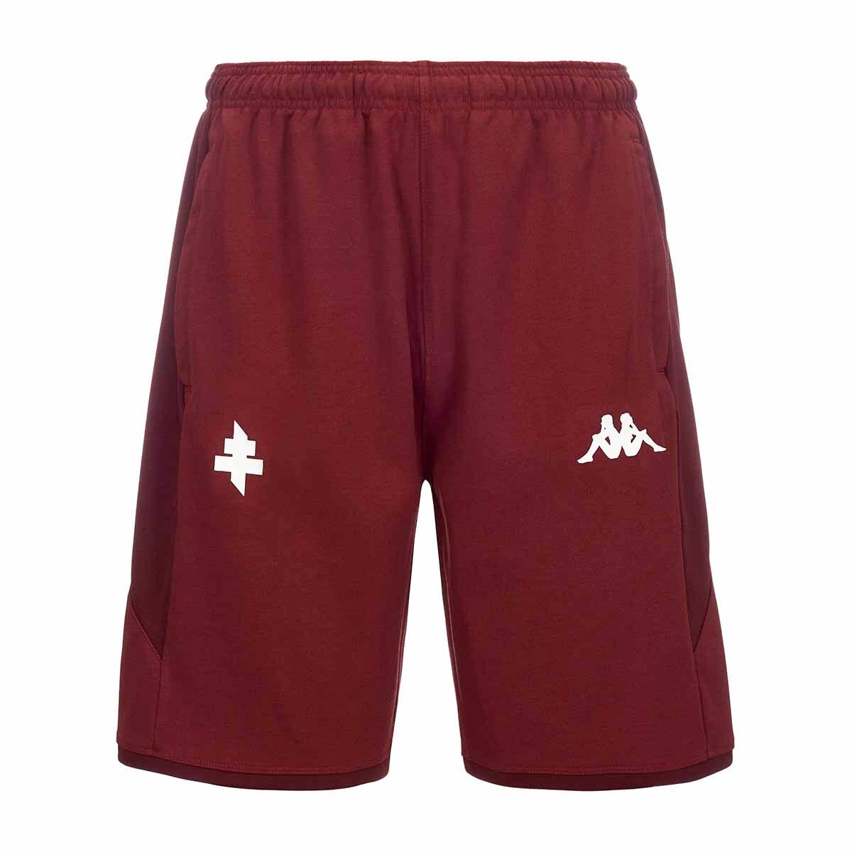 Kappa - Short Alozip 7 Garçon Fc Metz 23/24 - Short - Bordeaux|rouge - 4 À 6 Ans - Decathlon