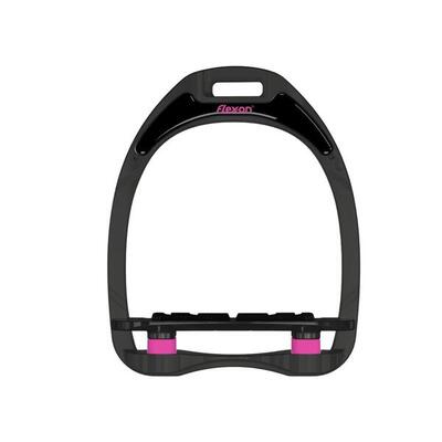 Second hand - Stivaletti in alluminio Plat Grip Nero/Nero/Rosa Flex-On