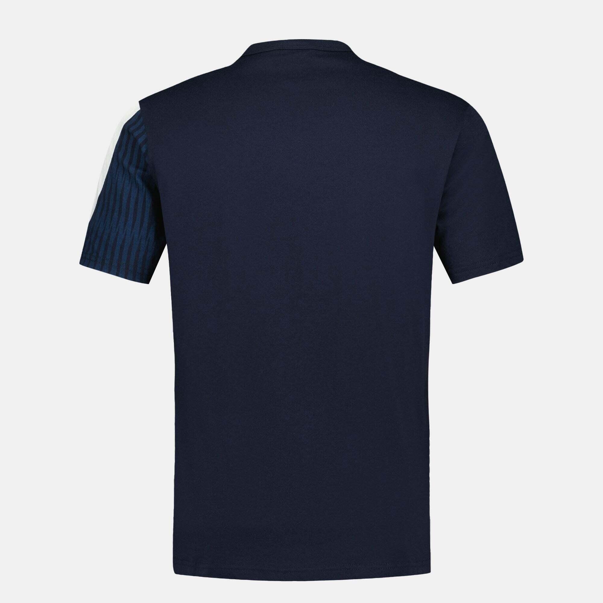 Camiseta de manga curta para Homem Le coq sportif Heritage Azul 5/6