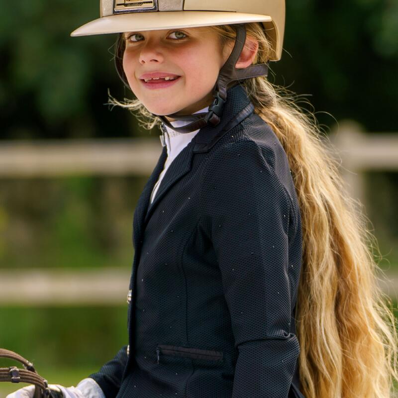 Veste de concours équitation fille Imperial Riding Air Mesh Brillant