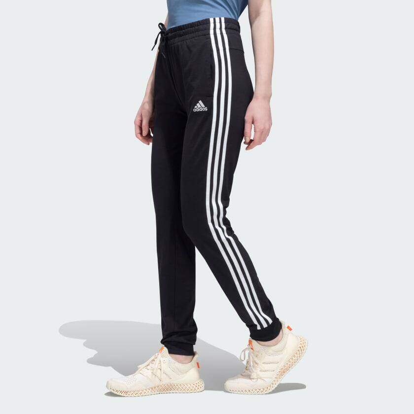 Adidas W 3S SJ C PT Women Sports Track Pant Black -  2