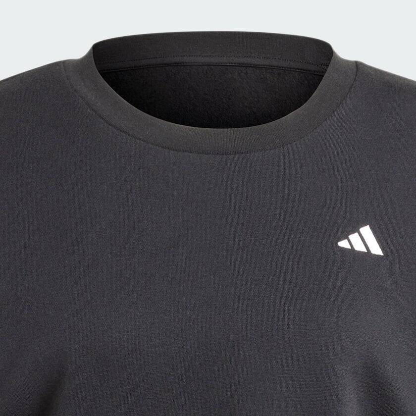Adidas W SL FC SWT Women Sports Sweatshirts Black -  5