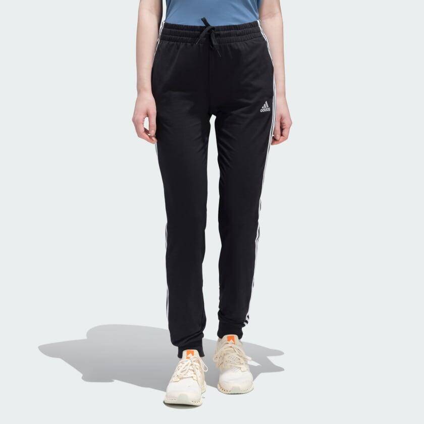 Adidas W 3S SJ C PT Women Sports Track Pant Black -  1