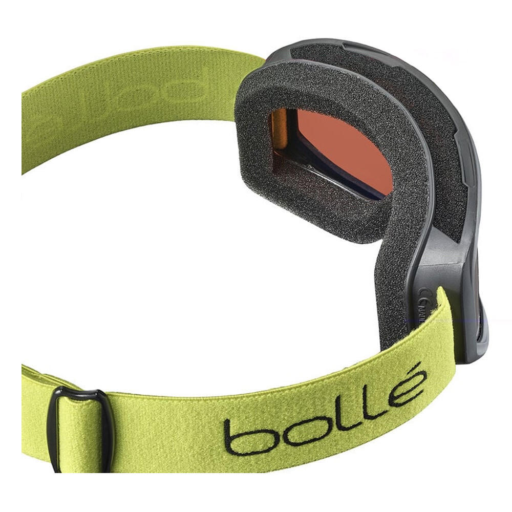 Masque de ski INUK Black & Acid Matte - Rosy Bronze Cat 3 2/5