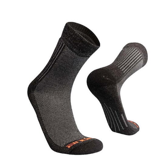 Alpaka Merino Wandersocken: ANDANTE Gepolsterte Trekking Thermosocken Unisex.