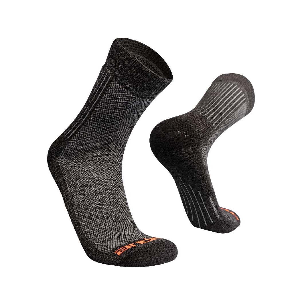 Andina Outdoors - Chaussettes De Randonnée Thermiques En Mérinos Et Alpaga Pour Hommes Et Femmes - Chaussettes - Gris|marron - 35/38 - Decathlon