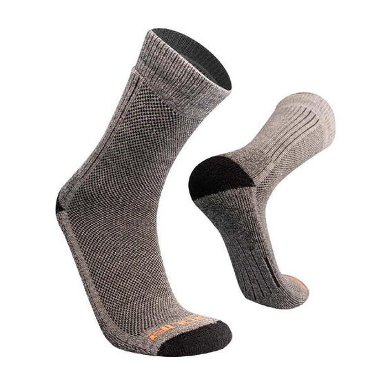 Alpaka Merino Wandersocken: ANDANTE Gepolsterte Trekking Thermosocken Unisex.