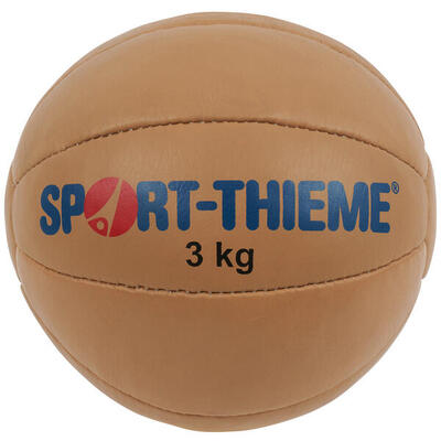 Medizinball Tradition 3 kg, ø 28 cm Gymnastik Unisex Natur