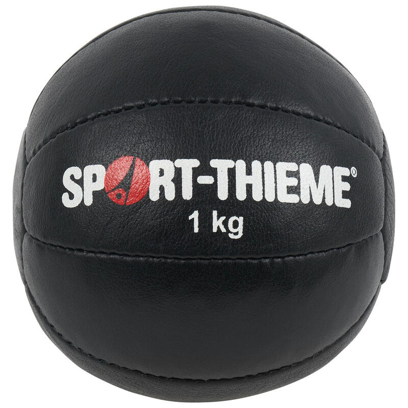 Medecine ball Sport-Thieme « Noir », 18 cm