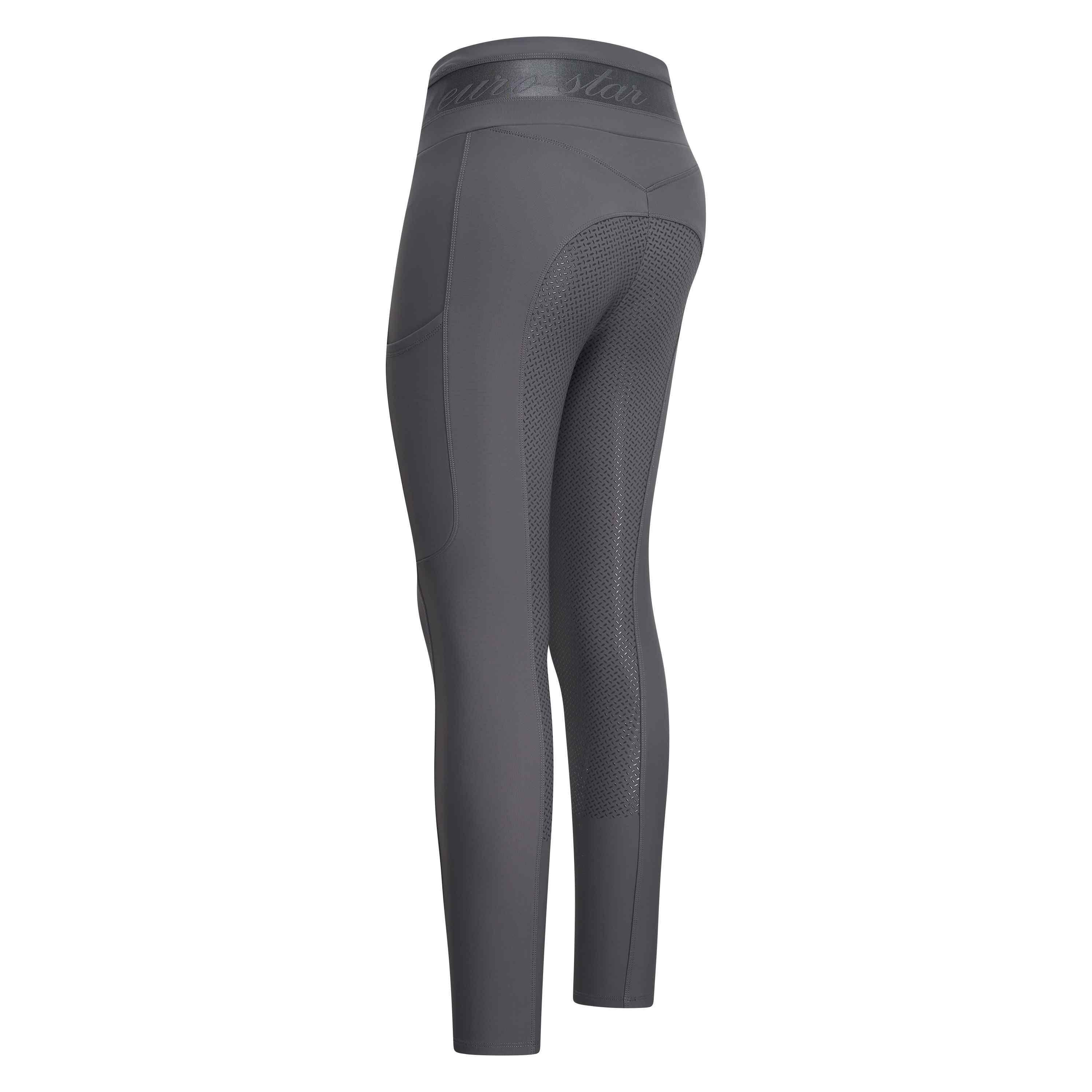 Leggings da equitazione full grip da donna Euro-Star Impress 2/3