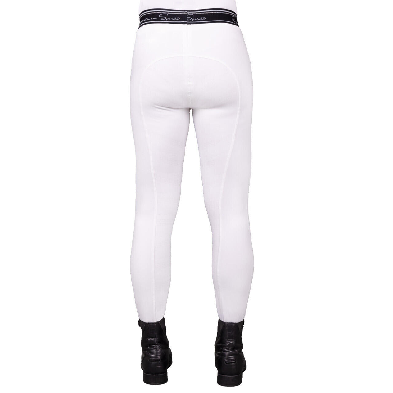 Mädchen Reitturnier Leggings QHP Eden 2/6