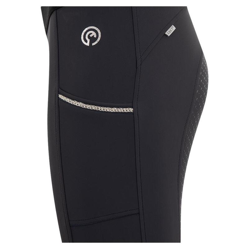 Legging de concours d'équitation full grip en silicone femme ANKY Tournament